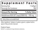 Nattokinase 100mg 60 Soft Gels